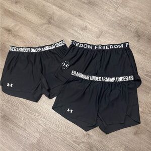 Under Armour Black Athletic Shorts
